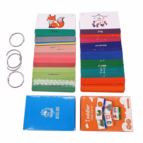 Printing Services Baby Educational Flash Cards