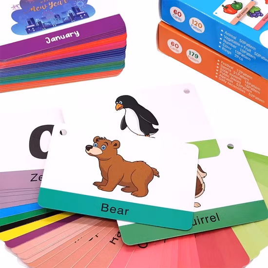 Printing Services Baby Educational Flash Cards